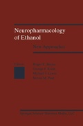 Cover: Neuropharmacology of Ethanol - Birkhauser Boston Inc