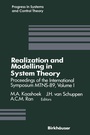 Cover: Realization and Modelling in System Theory - Springer-Verlag New York Inc.