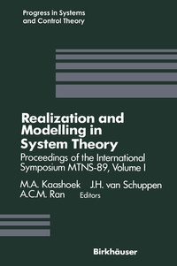 Enlarge image Cover: Realization and Modelling in System Theory - Springer-Verlag New York Inc.