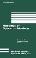 Cover: Mappings of Operator Algebras - Birkhauser Boston Inc