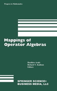 Abbildung von: Mappings of Operator Algebras - Birkhauser Boston Inc