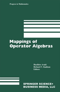 Abbildung von: Mappings of Operator Algebras - Birkhäuser