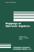 Cover: Mappings of Operator Algebras - Springer-Verlag New York Inc.