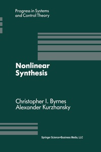 Enlarge image Cover: Nonlinear Synthesis - Birkhauser Boston Inc