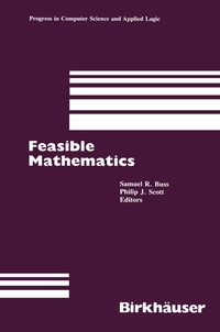 Abbildung von: Feasible Mathematics - Birkhauser Boston Inc