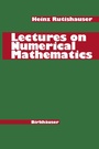 Cover: Lectures on Numerical Mathematics - Springer-Verlag New York Inc.