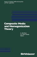 Cover: Composite Media and Homogenization Theory - Birkhauser Boston Inc