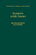 Cover: Elements of KK-Theory - Humana Press Inc.