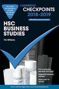 Abbildung von: Cambridge Checkpoints HSC Business Studies 2018-19 and Quiz Me More - Cambridge University Press