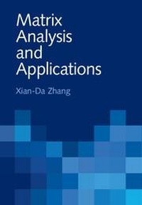 Abbildung von: Matrix Analysis and Applications - Cambridge University Press