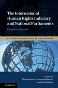 Cover: The International Human Rights Judiciary and National Parliaments - Cambridge University Press