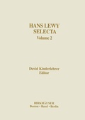 Cover: Hans Lewy Selecta - Birkhauser Boston Inc