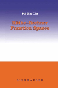 Abbildung von: Köthe-Bochner Function Spaces - Birkhäuser