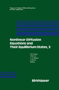 Enlarge image Cover: Nonlinear Diffusion Equations and Their Equilibrium States, 3 - Birkhauser Boston Inc