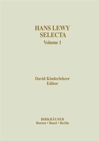 Enlarge image Cover: Hans Lewy Selecta - Springer-Verlag New York Inc.