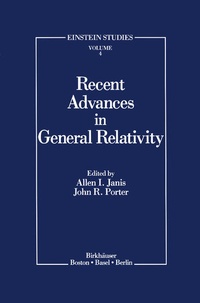 Enlarge image Cover: Recent Advances in General Relativity - Birkhauser Boston Inc