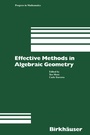 Cover: Effective Methods in Algebraic Geometry - Springer-Verlag New York Inc.