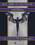 Cover: Bat Man In the Pulps - Lulu.com
