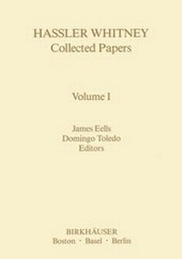 Abbildung von: Hassler Whitney Collected Papers Volume I - Birkhauser Boston Inc