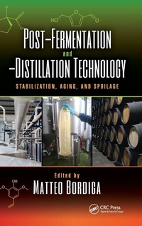 Enlarge image Cover: Post-Fermentation and -Distillation Technology - CRC Press