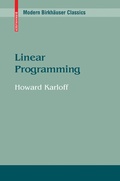 Cover: Linear Programming - Birkh&auml;user