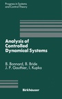 Cover: Analysis of Controlled Dynamical Systems - Springer-Verlag New York Inc.