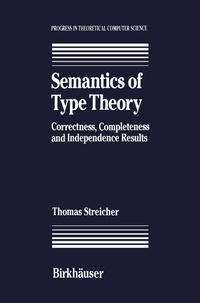 Abbildung von: Semantics of Type Theory - Birkhäuser