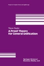 Cover: A Proof Theory for General Unification - Springer-Verlag New York Inc.