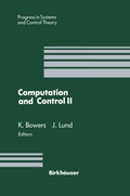 Cover: Computation and Control II - Birkhauser Boston Inc