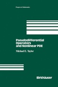 Cover: Pseudodifferential Operators and Nonlinear PDE - Birkh&auml;user
