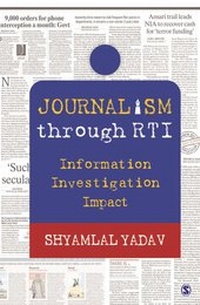 Bild: Journalism through RTI - SAGE Publications India Pvt Ltd