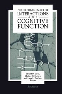 Abbildung von: Neurotransmitter Interactions and Cognitive Function - Birkhauser Boston Inc