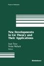 Cover: New Developments in Lie Theory and Their Applications - Birkhauser Boston Inc