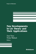 Cover: New Developments in Lie Theory and Their Applications - Springer-Verlag New York Inc.