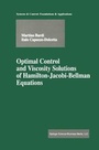 Cover: Optimal Control and Viscosity Solutions of Hamilton-Jacobi-Bellman Equations - Birkhauser Boston Inc
