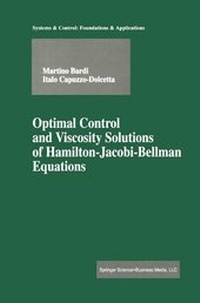 Enlarge image Cover: Optimal Control and Viscosity Solutions of Hamilton-Jacobi-Bellman Equations - Birkhauser Boston Inc