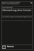 Cover: &Uuml;berwachung ohne Grenzen - Nomos