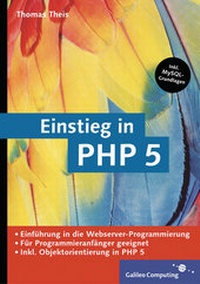 Enlarge image Cover: Einstieg in PHP 5 - Galileo Computing