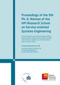 Cover: Proceedings of the 9th Ph.D. retreat of the HPI Research School on service-oriented systems engineering - Universit&auml;tsverlag Potsdam
