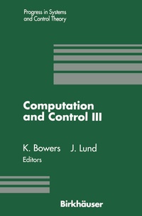 Enlarge image Cover: Computation and Control III - Springer-Verlag New York Inc.