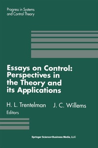 Enlarge image Cover: Essays on Control - Springer-Verlag New York Inc.