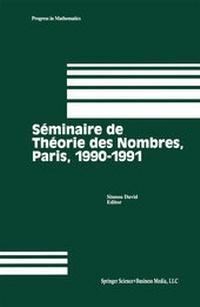 Abbildung von: Séminaire de Théorie des Nombres, Paris, 1990-91 - Birkhäuser