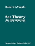Cover: Set Theory - Birkhauser Boston Inc