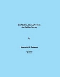 Enlarge image Cover: General Semantics - Institute of General Semantics