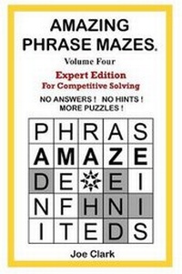 Enlarge image Cover: Amazing Phrase Mazes Volume 4 - Two Suns Press