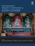 Cover: The Routledge Research Companion to John Gower - Routledge