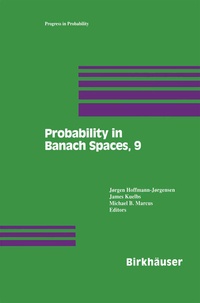 Abbildung von: Probability in Banach Spaces, 9 - Birkhauser Boston Inc