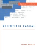 Cover: Scientific Pascal - Birkhauser Boston Inc