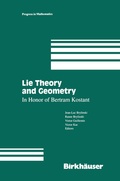 Cover: Lie Theory and Geometry - Birkhauser Boston Inc