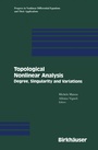 Cover: Topological Nonlinear Analysis - Springer-Verlag New York Inc.